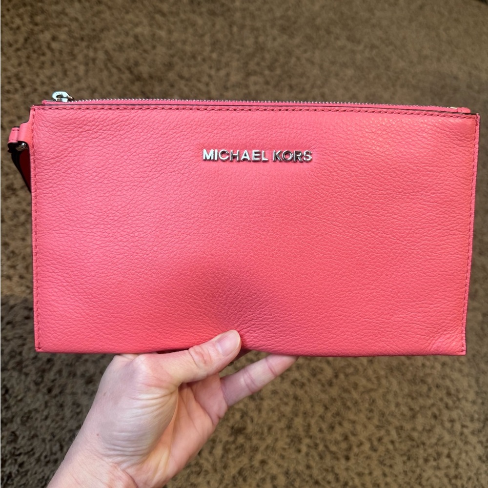 Michael Kors wristlet wallet